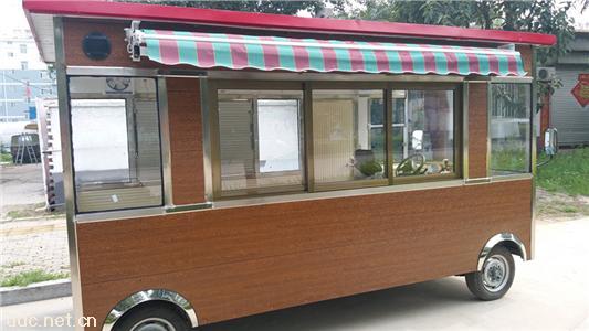  电动流动快餐车